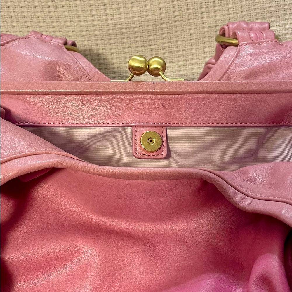 Pink Coach Leather Handbag - Picture 7 of 7